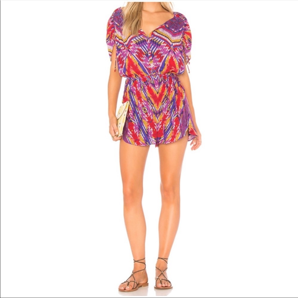Free People Dream All Night Romper Sz XS/S